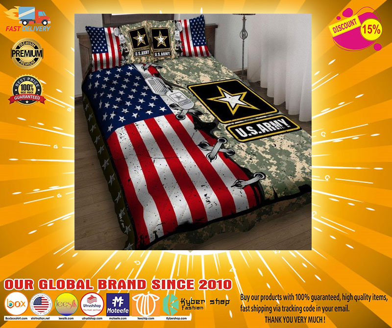 American flag US army quilt BEDDING SET2