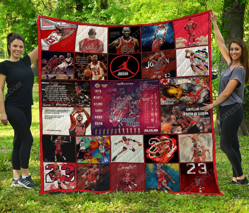 [special edition] Michael jordan nba basketball full printing quilt – maria