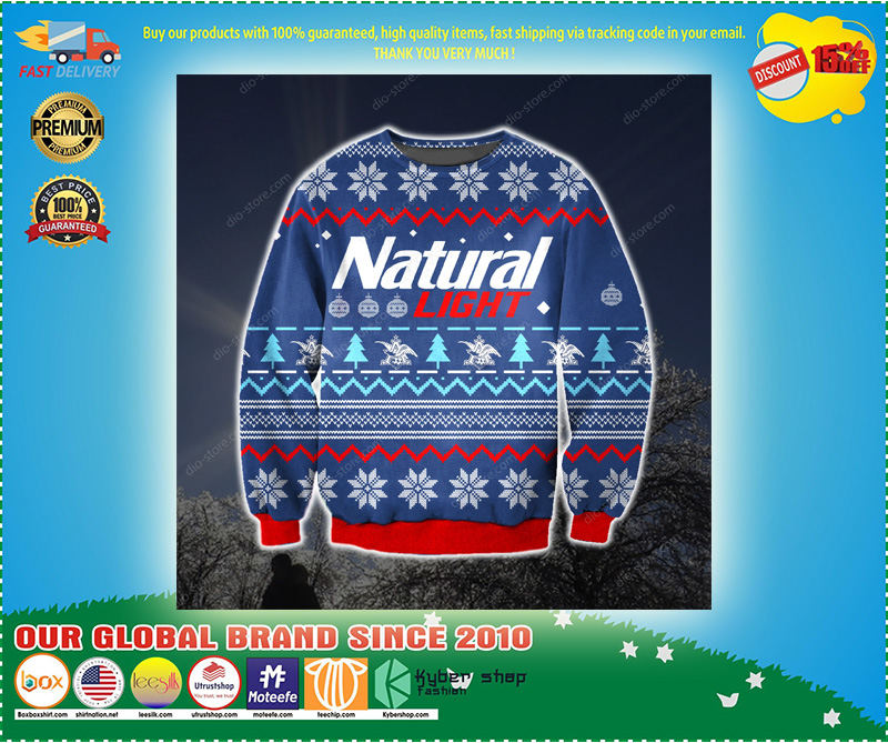 NATURAL LIGHT UGLY CHRISTMAS SWEATER 2