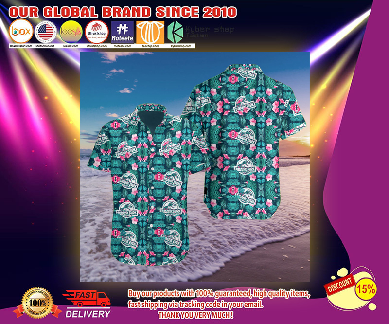 Jurassic park 3d hawaii shirt 3