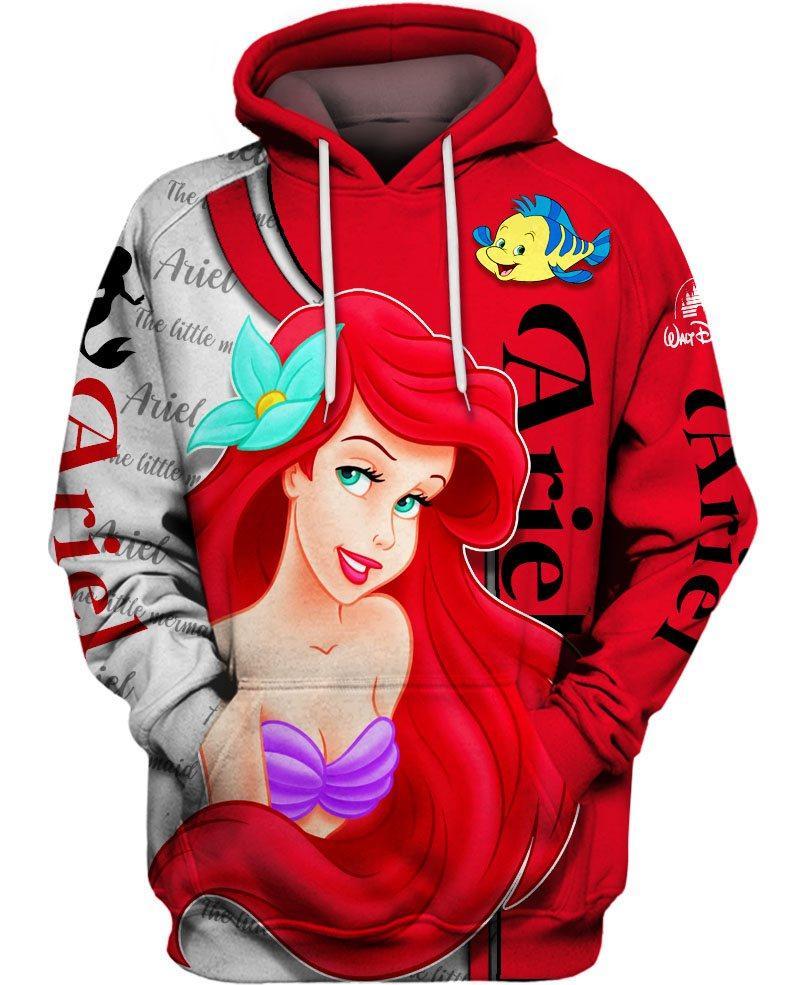 ariel little mermaid 3d hoodie – maria