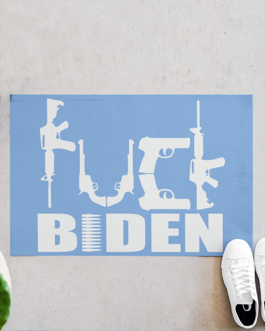 Guns fuck Biden doormat – LIMITED EDITION