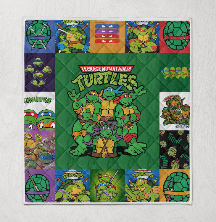 Teenage Mutant Ninja Turtles Quilt Blanket