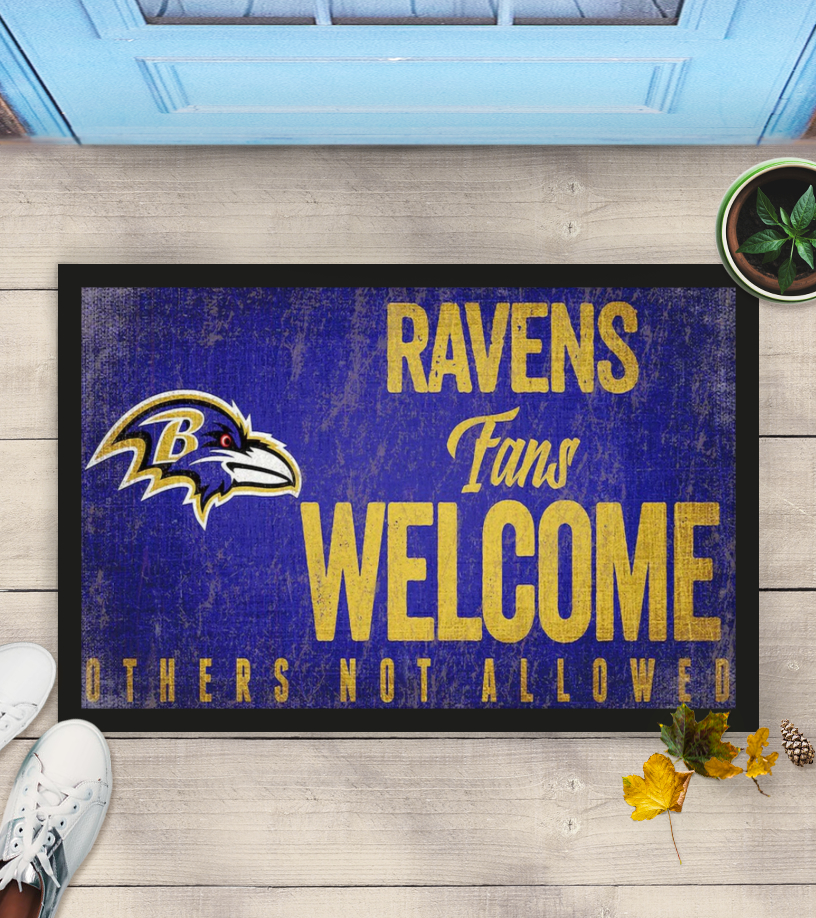 Baltimore Ravens fans welcome others not allowed