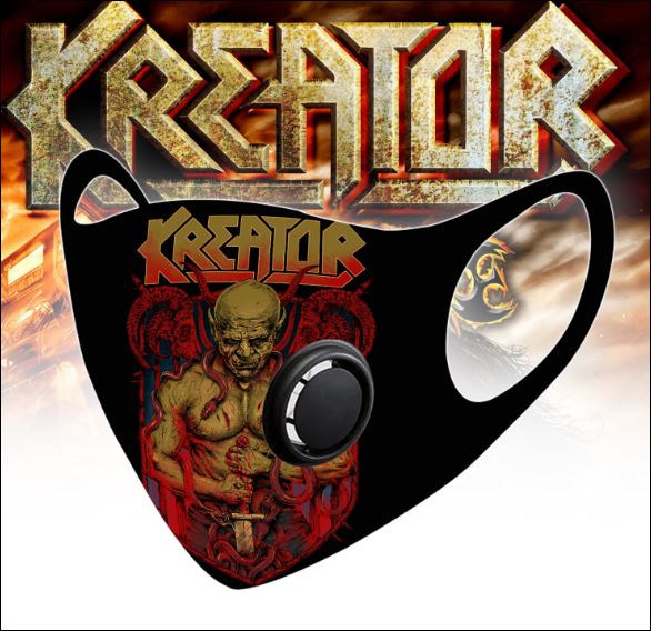 Kreator filter activated carbon face mask