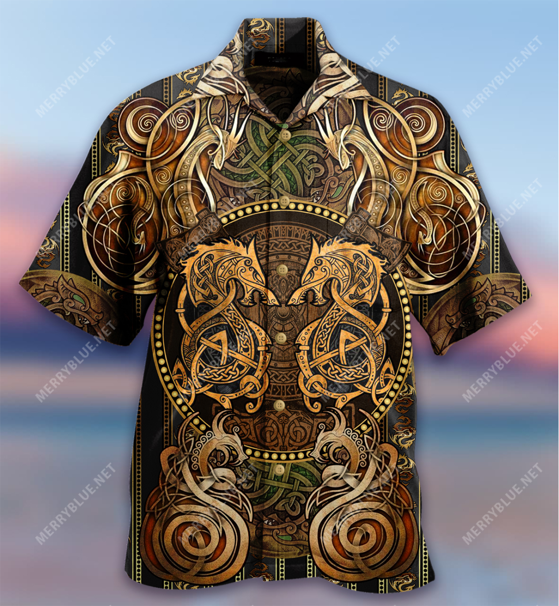 Born to be a dragon unisex hawaiian shirt Front