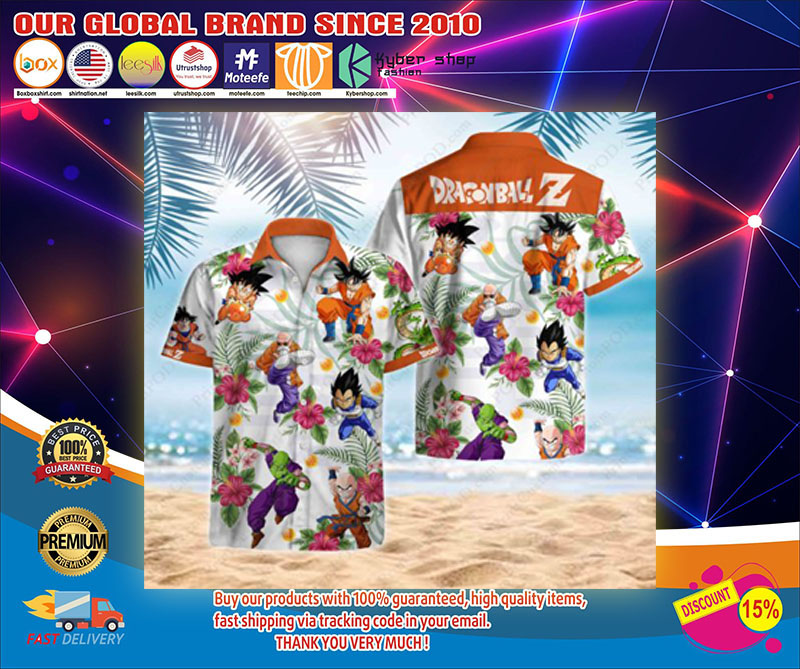 Dragon Ball Z Hawaiian Shirt1