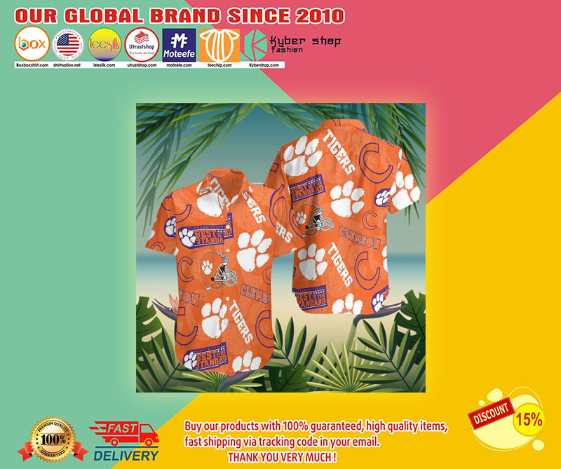 Clemson tigers hawaiian shirt