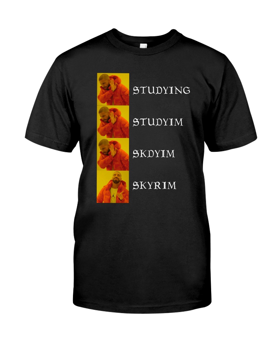 Studying studyum skdyim skyrim shirt