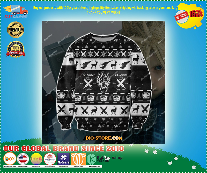 Final fantasy ugly christmas sweater 1