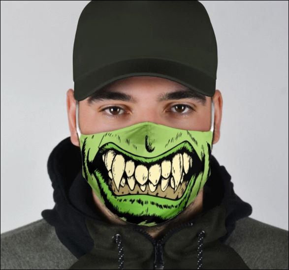 Halloween Monster mouth face mask