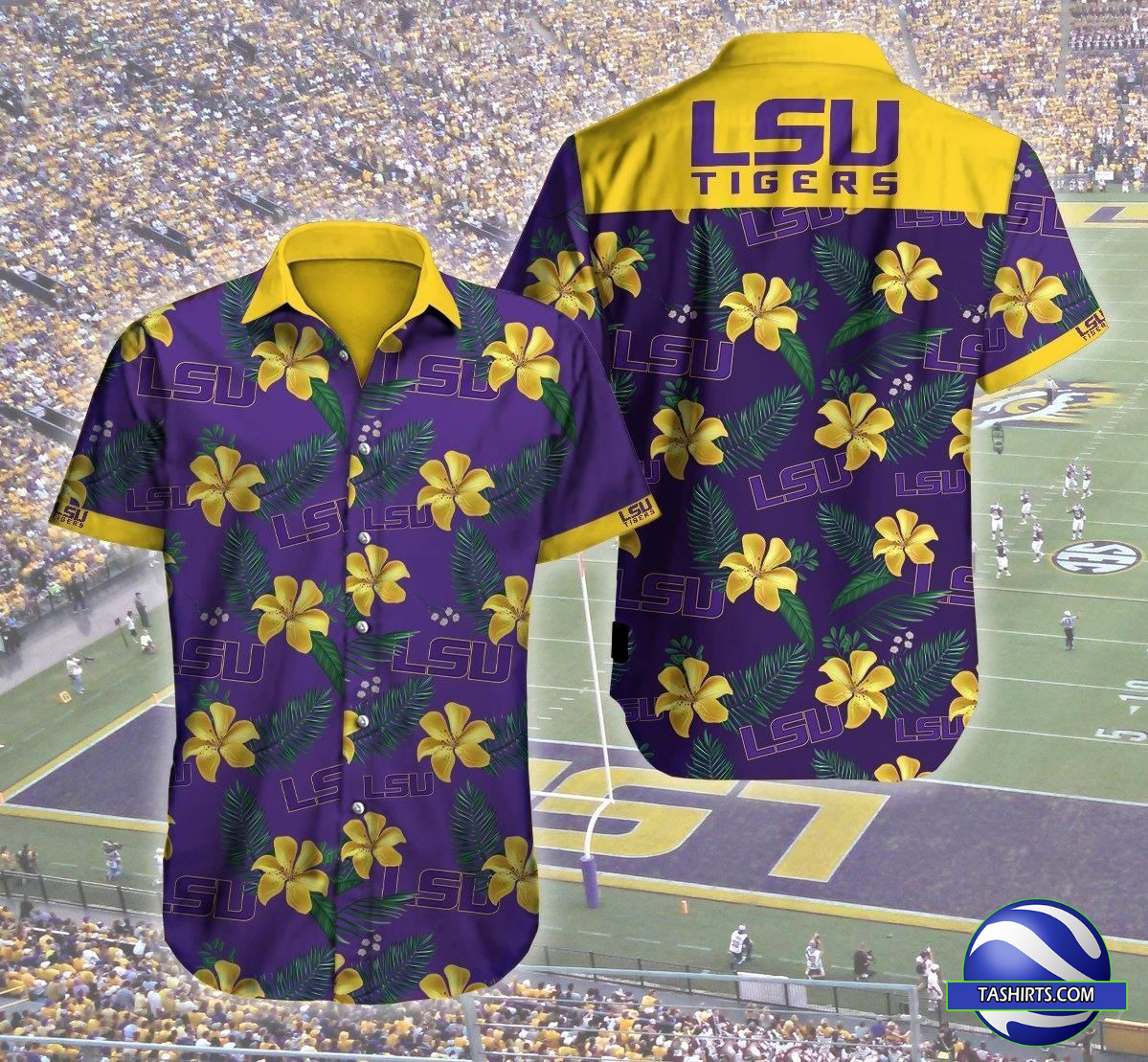 LSU Tigers NCAA Hawaiian Shirt