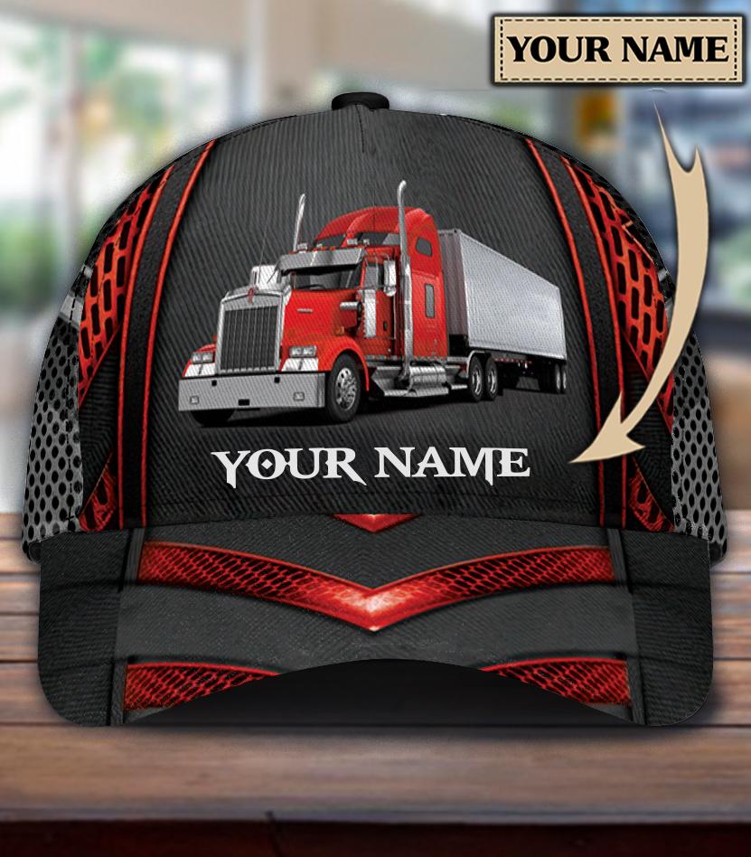Personalized Trucker Truck classic cap