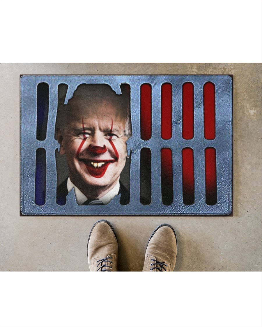 IT Pennywise Biden doormat – LIMITED EDITION