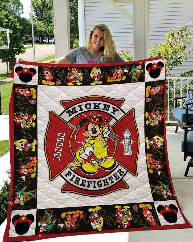 mouse firefighter quilt – maria