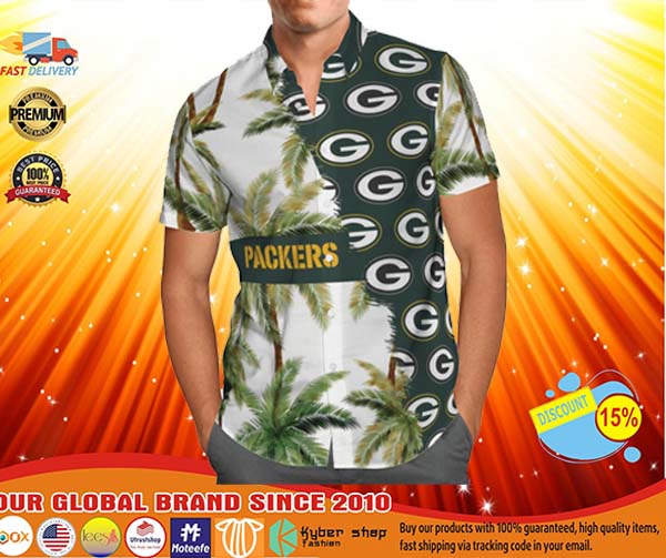 Green Bay Packers Hawwaiian shirt