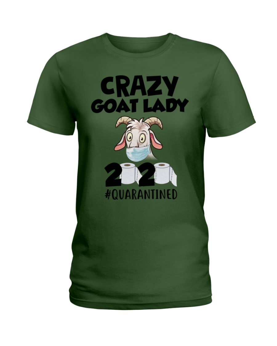 Crazy Goat Lady 2020 quarantined lady shirt