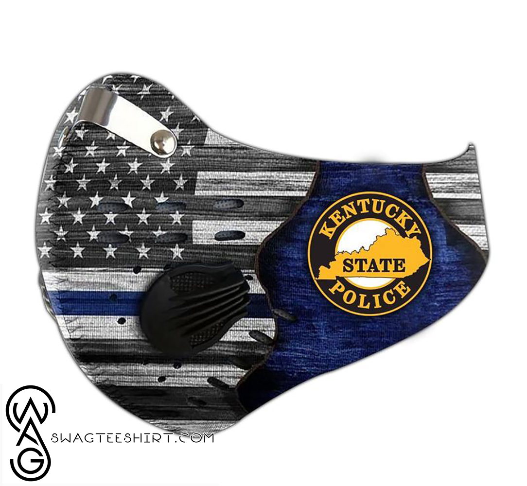 Kentucky state police filter activated carbon face mask