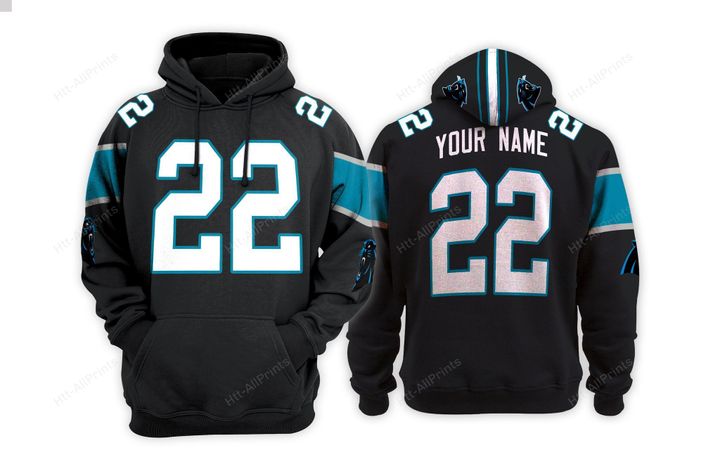 Carolina panthers custom name hoodie