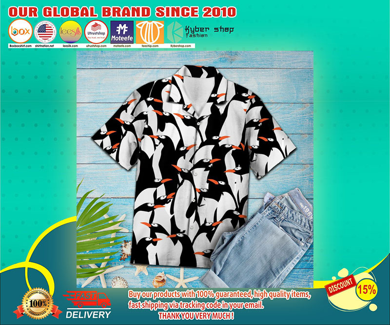 Penguin hawaiian shirt