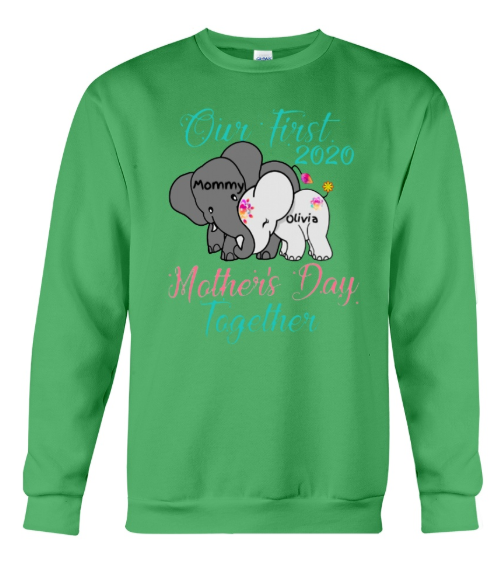 Our first 2020 mother's day together elephant sweater