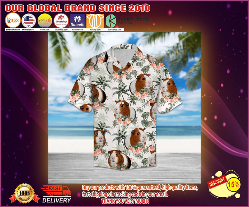 Guinea pig hawaiian shirt