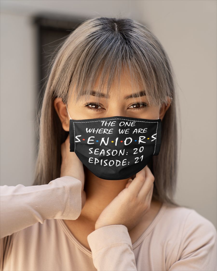 The one where we are seniors season 20 episode 21 face mask