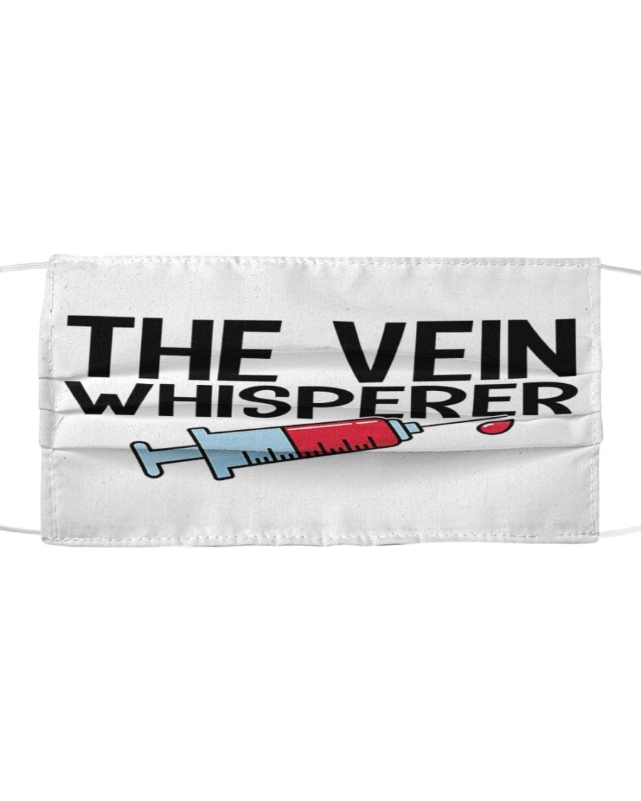 Phlebotomy the veins whisperer face mask