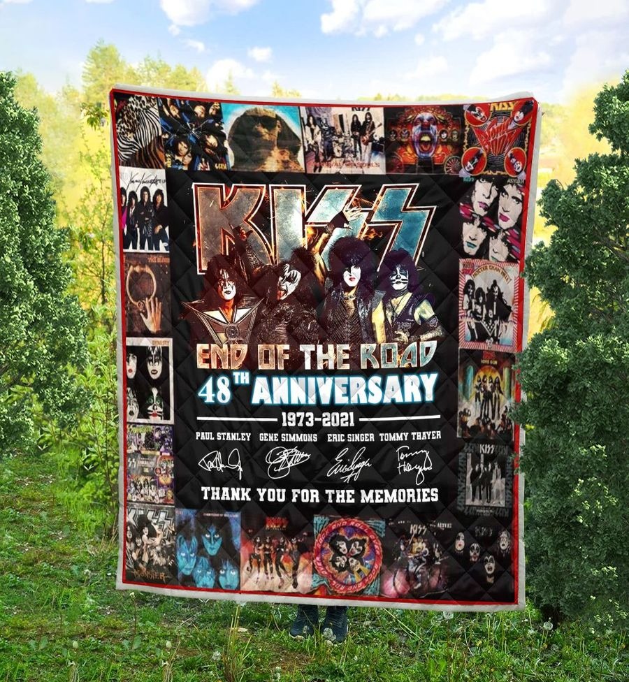 Kiss End Of The Road 48th Anniversary Blanket – BBS