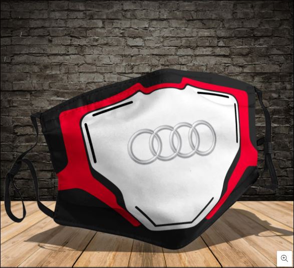 Audi logo face mask