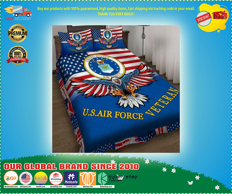 USA air force veteran quilt 3