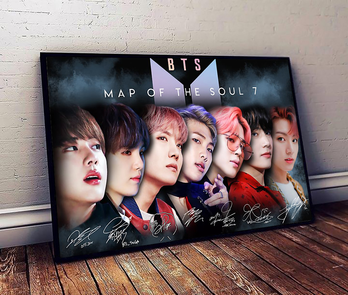BTS map of the soul 7 poster – maria