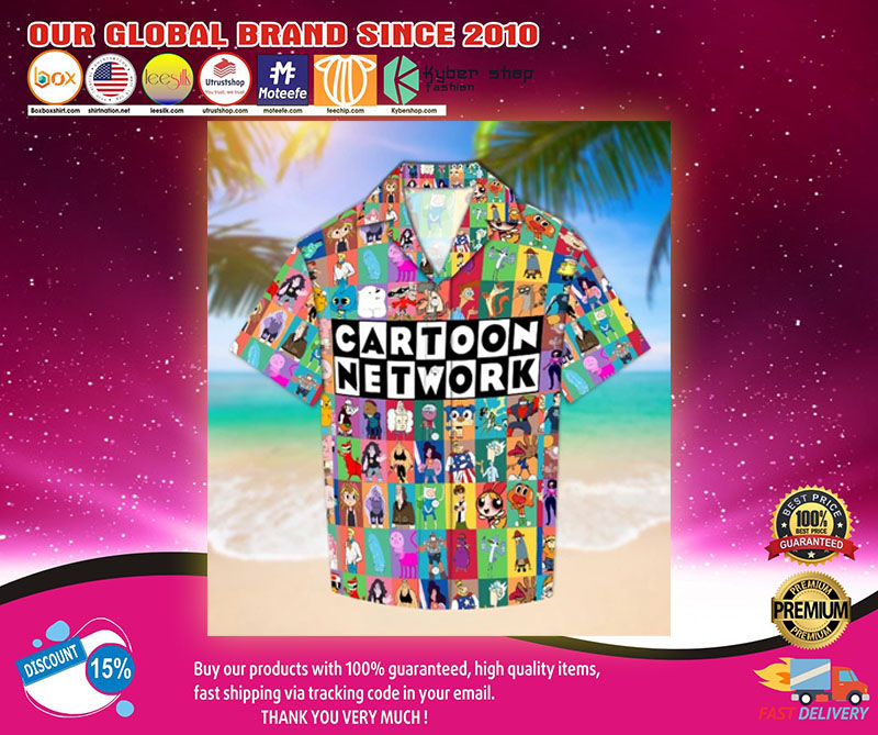 Cartoon Network Hawaiian shirt2