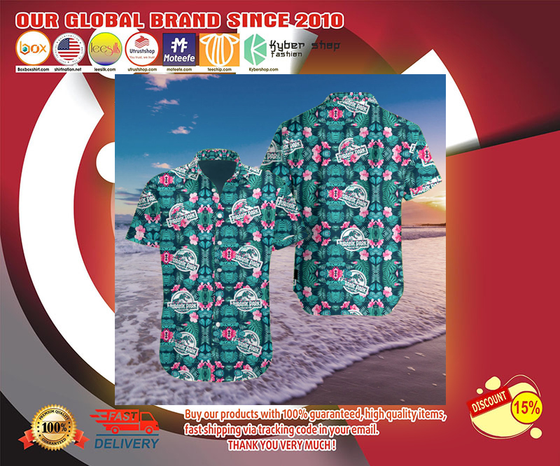 Jurassic park 3d hawaii shirt 2
