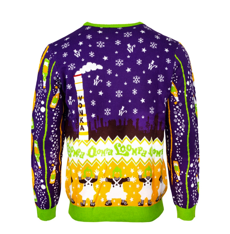 Willy Wonka & the Chocolate Factory ugly sweater 2