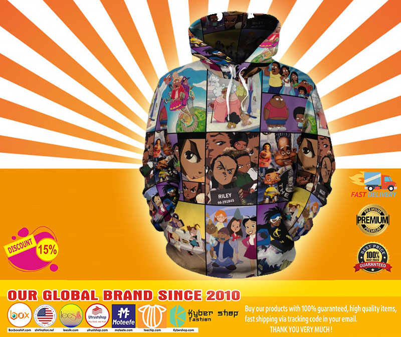 Black Cartoons 3D HOODIE4