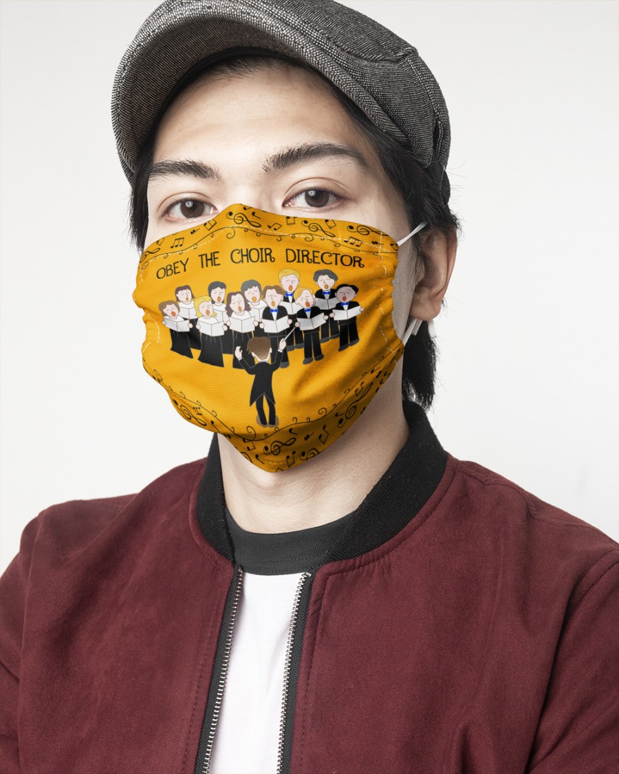 Obey the choir director face mask pack 3