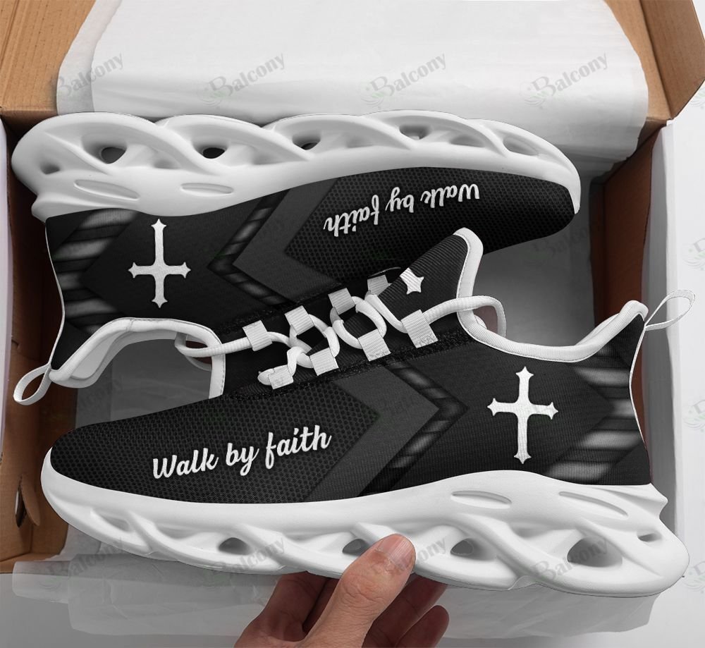 Jesus Yeezy Walk by faith clunky max soul shoes (1)