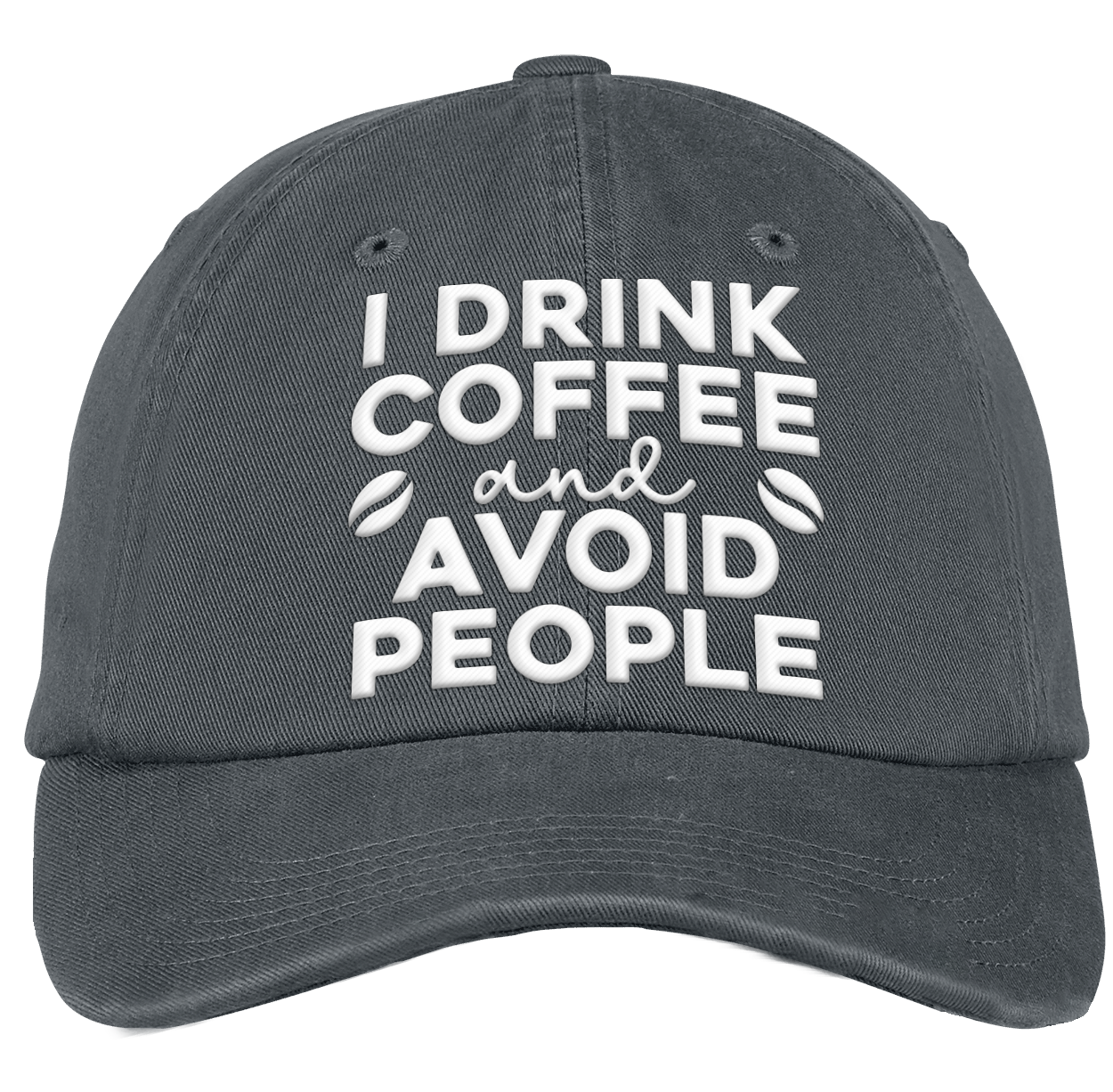 I drink coffee and avoid people hat cap 5