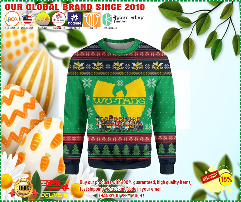 Wu-Tang Clan Christmas 3D All Over Print Sweatshirt 2