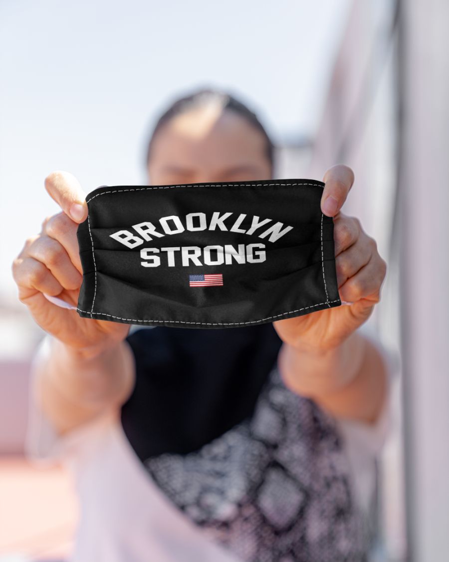 Brooklyn strong face mask - pic 1