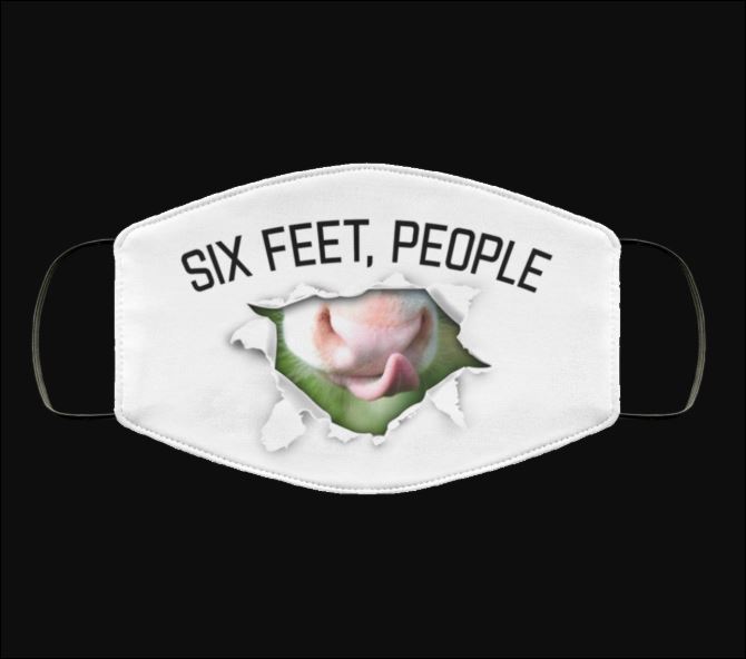Cow six feet people face mask