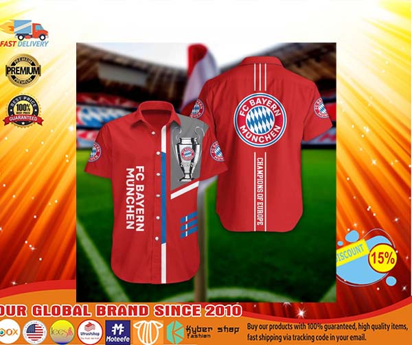 FC Bayern München champions of europe 2019 2020 shirt