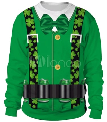 Beer saint patrick's day all over print shirt