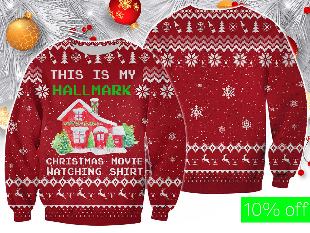 Full printing ugly Christmas sweater – mytea