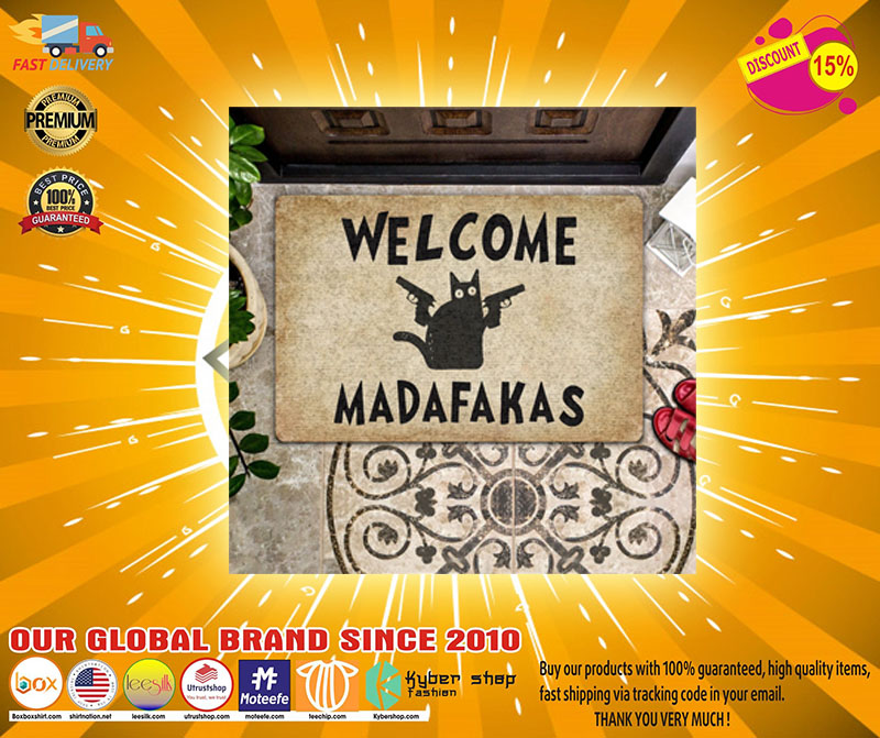 Welcome madafakas doormat2