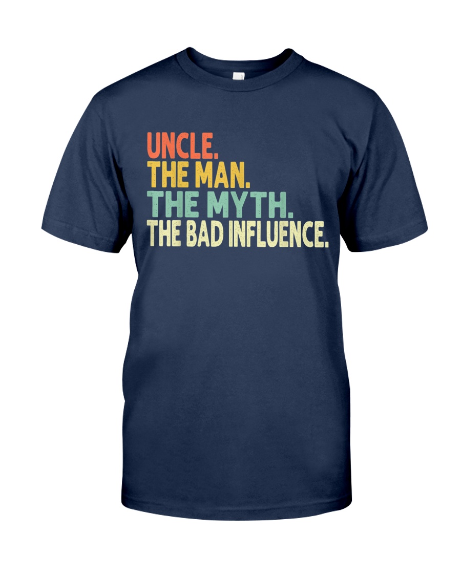 Uncle The Man Myth Bad Influence Vintage Gift shirt, hoodie, tank top - tml