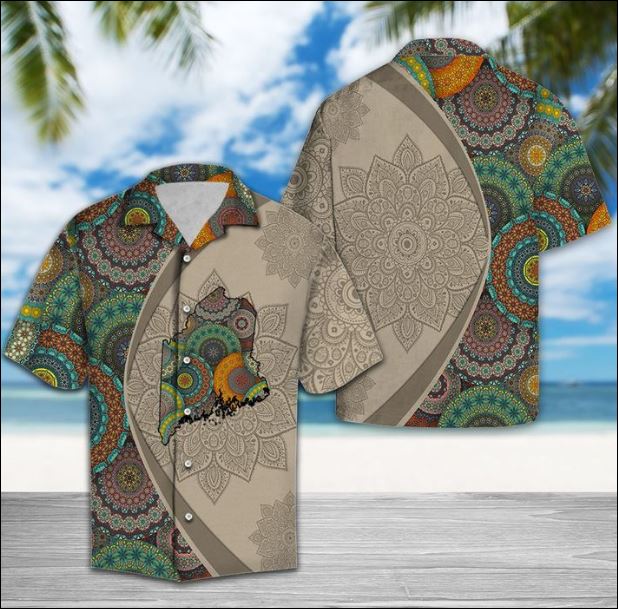 Maine Mandala hawaiian shirt – dnstyles