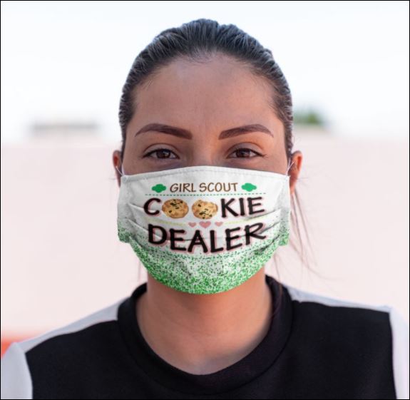 Girl scout cookie dealer face mask