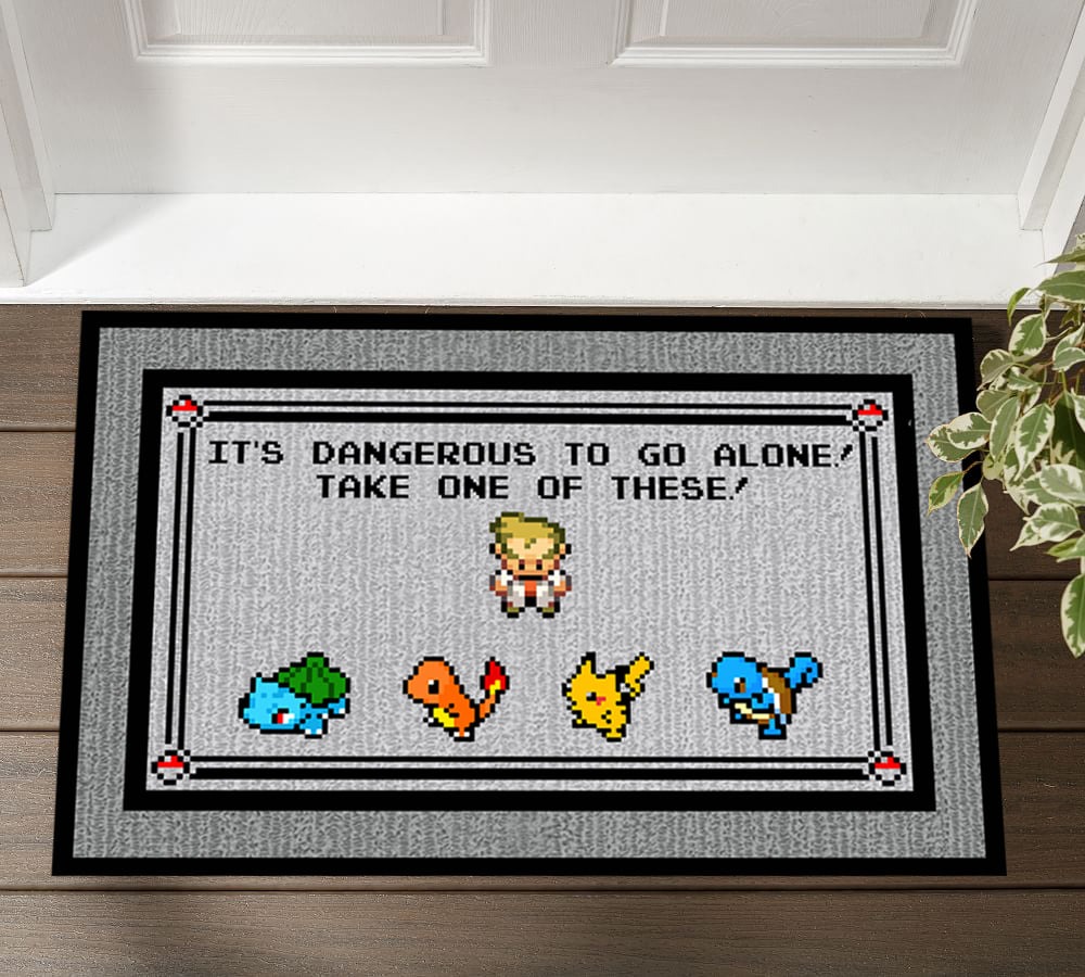 Pokemon It’s Dangerous To Go Alone Doormat – Hothot 260821